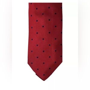 BROOKS BROTHER Silk Solid Red/Blue Tie BRAND NEW